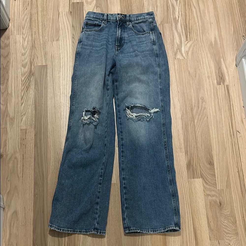 Pacsun Distressed Blue Denim Jeans